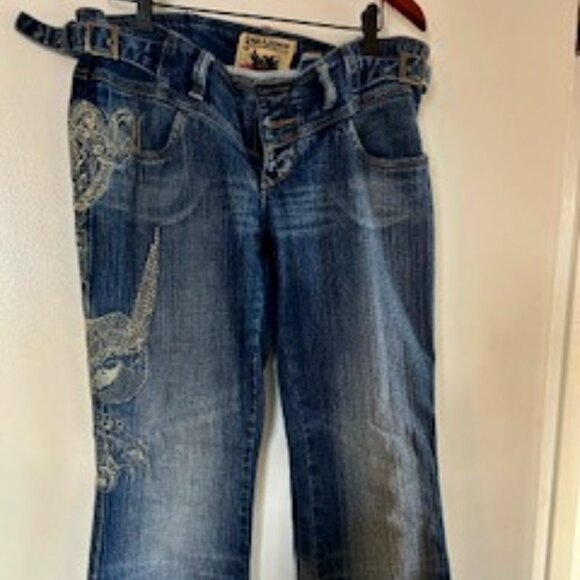 Parasuco Original embroidered jeans size 32 - Picture 1 of 6